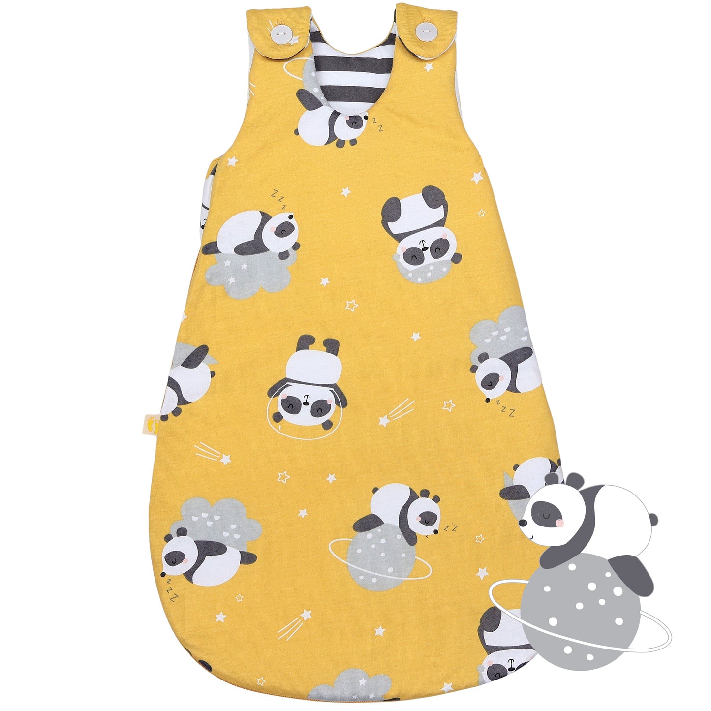 Babyschlafsack 2.5 TOG_Panda_Vorderseite_1205