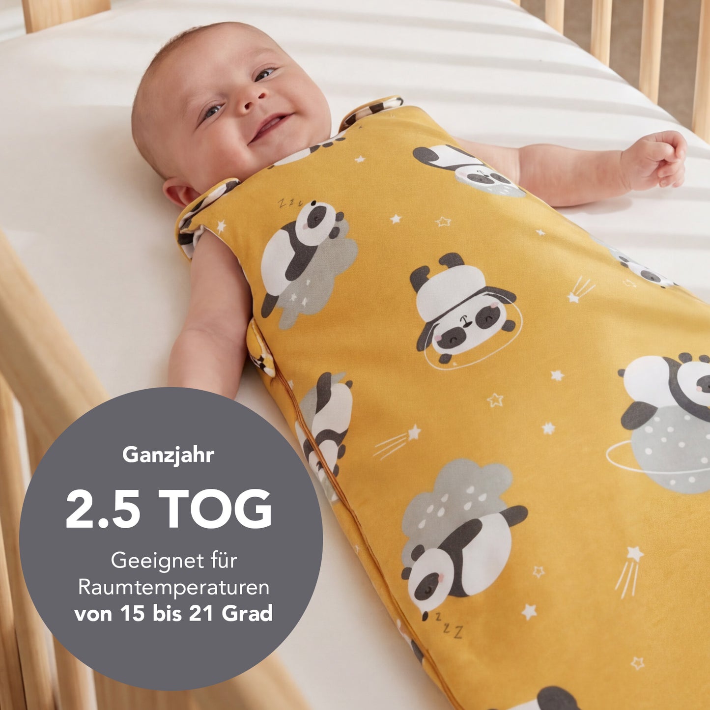 Babyschlafsack 2.5 TOG_Panda_TOG_1205