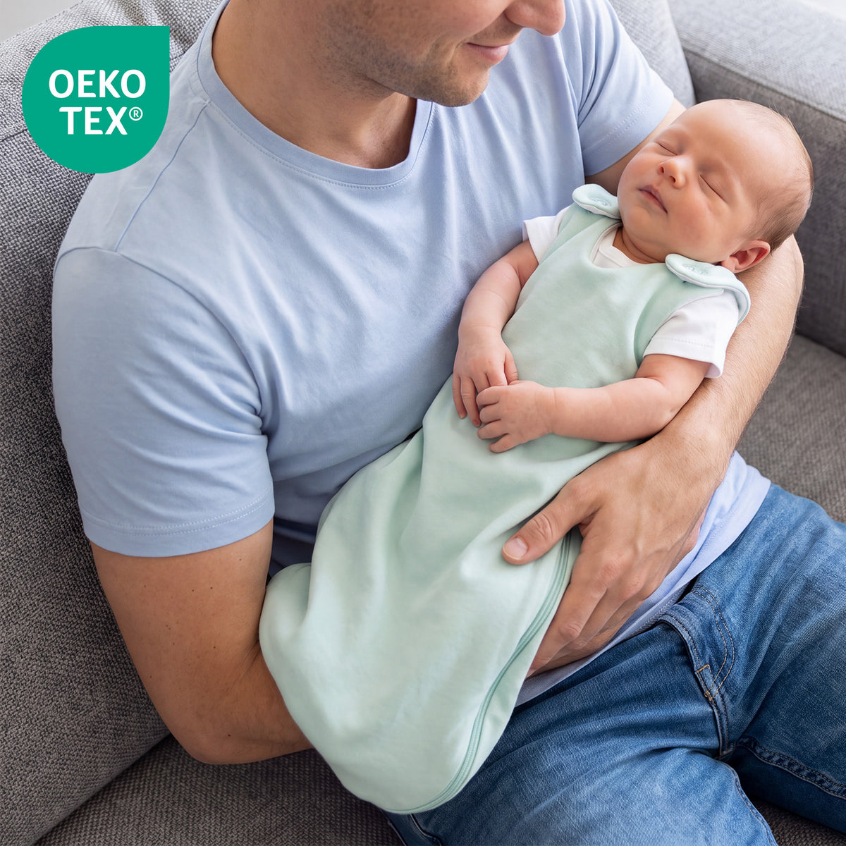 Babyschlafsack 1.0 TOG_Salbei_OEKOTEX_1206