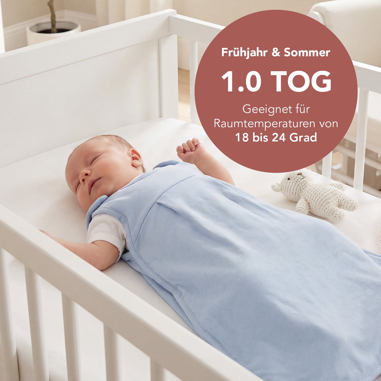 Babyschlafsack 1.0 TOG_Blue Ice_TOG_1206