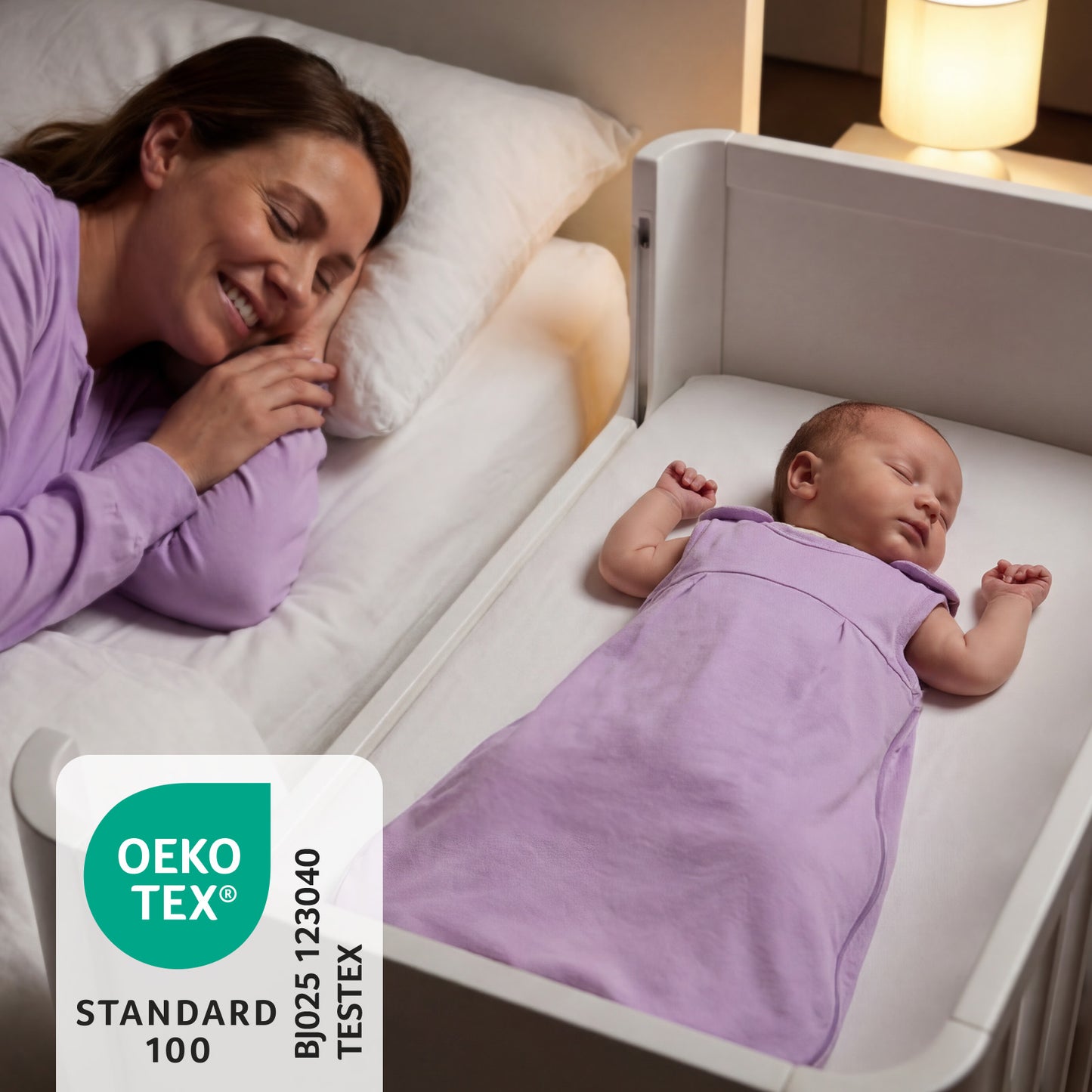 Babyschlafsack 1.0 TOG_Lavendel_OEKOTEX_1206