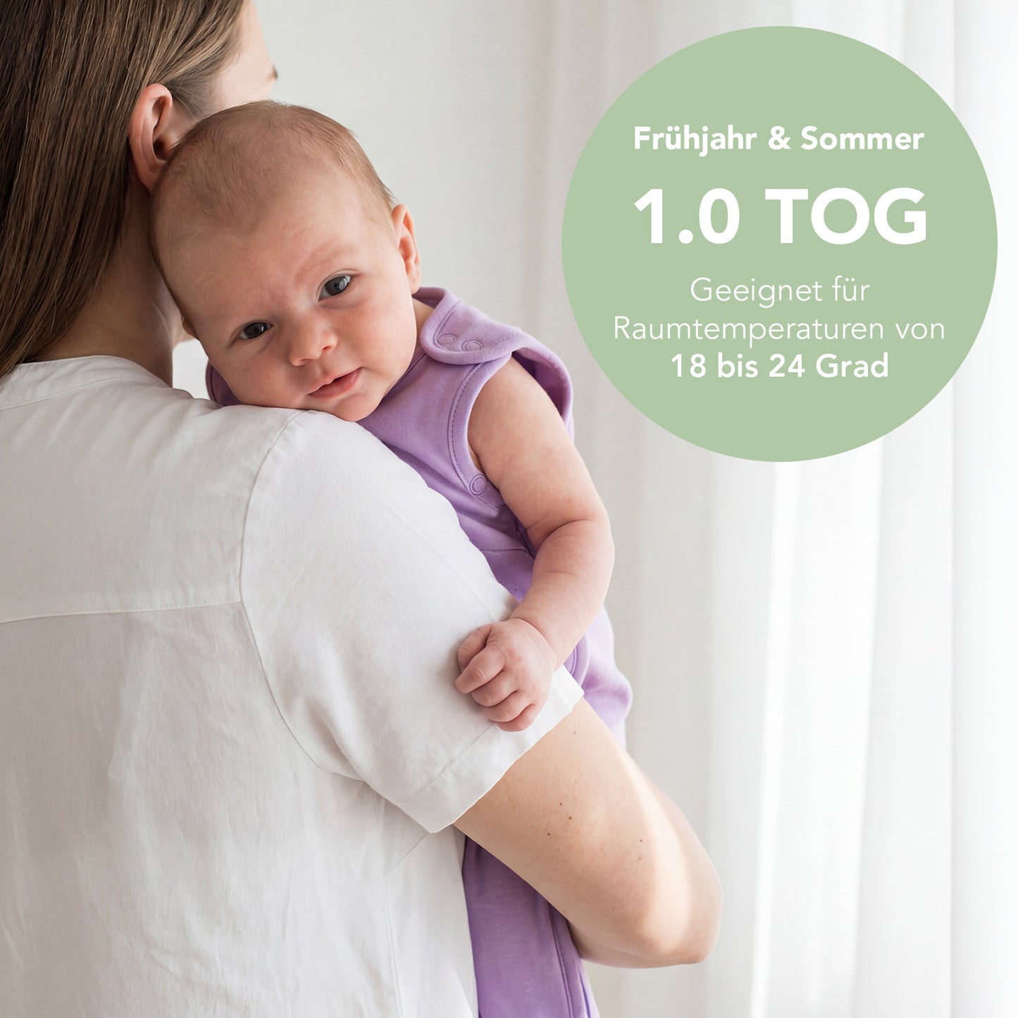 Babyschlafsack 1.0 TOG_Lavendel_TOG_1206