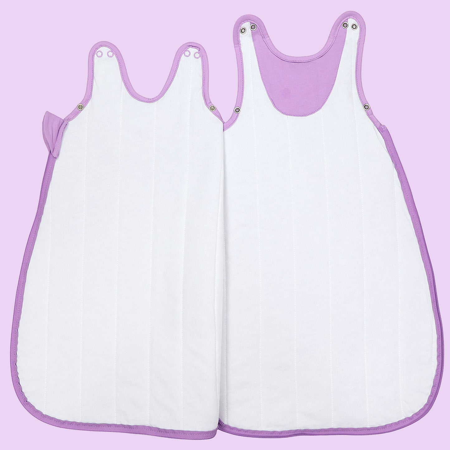 Babyschlafsack 2.5 TOG_Lavendel_Detailaufnahme2_1207