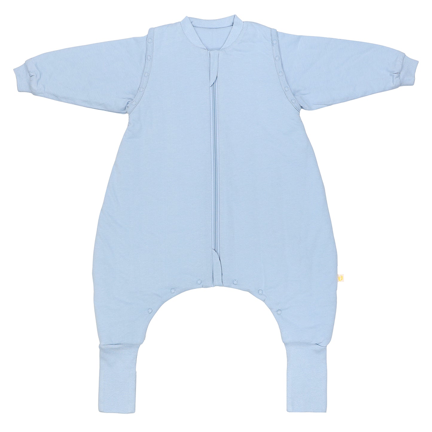 Schlafsack mit Füßen und umklappbaren Bündchen 3.5 TOG_Blue Ice_Vorderseite_1209