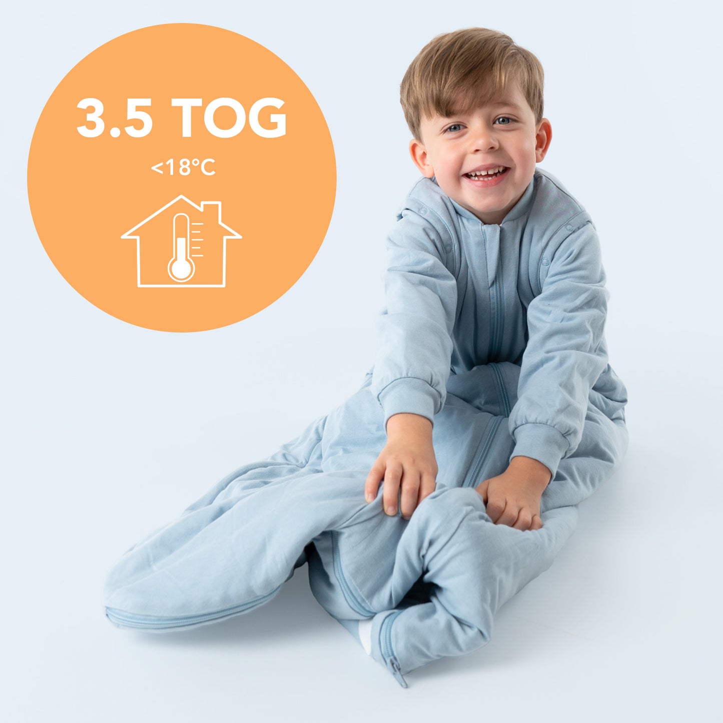 Babyschlafsack 3.5 TOG_Blue Ice_TOG_1210