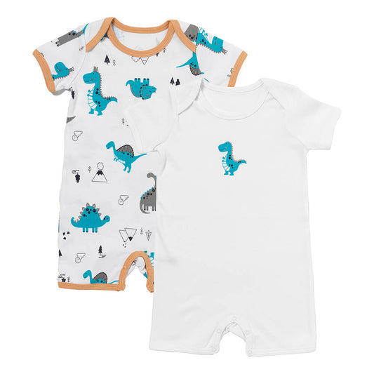 Bio Baby-Strampler kurzarm 2er-Pack_Jurassic_1_439