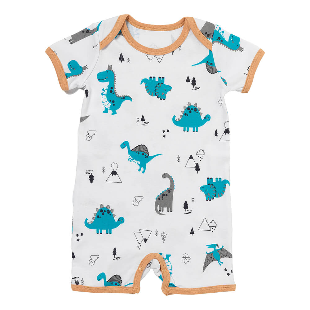 Bio Baby-Strampler kurzarm 2er-Pack_Jurassic_2_439
