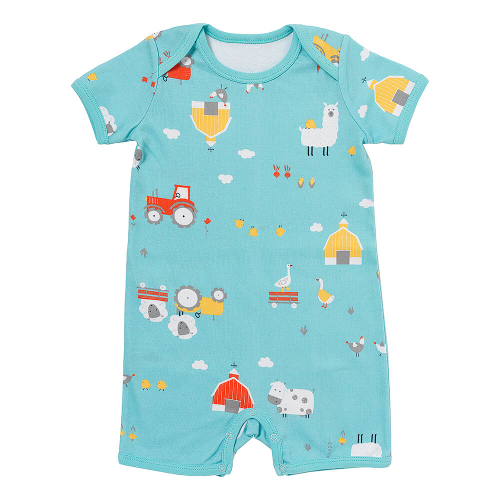 Bio Baby-Strampler kurzarm 2er-Pack_Bauernhof_2_439