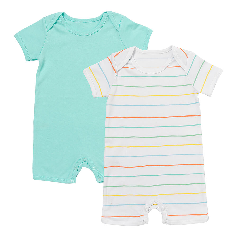 Bio Baby-Strampler kurzarm 2er-Pack_Regenbogen_1_439