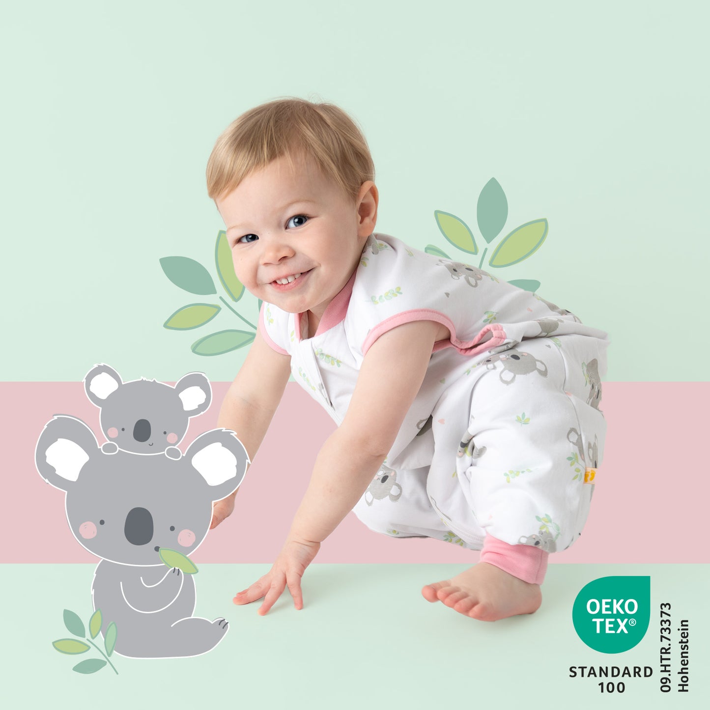 Schlafsack mit Füßen und umklappbaren Bündchen 1.0 TOG_Koala_418_2 - (Bild-47)