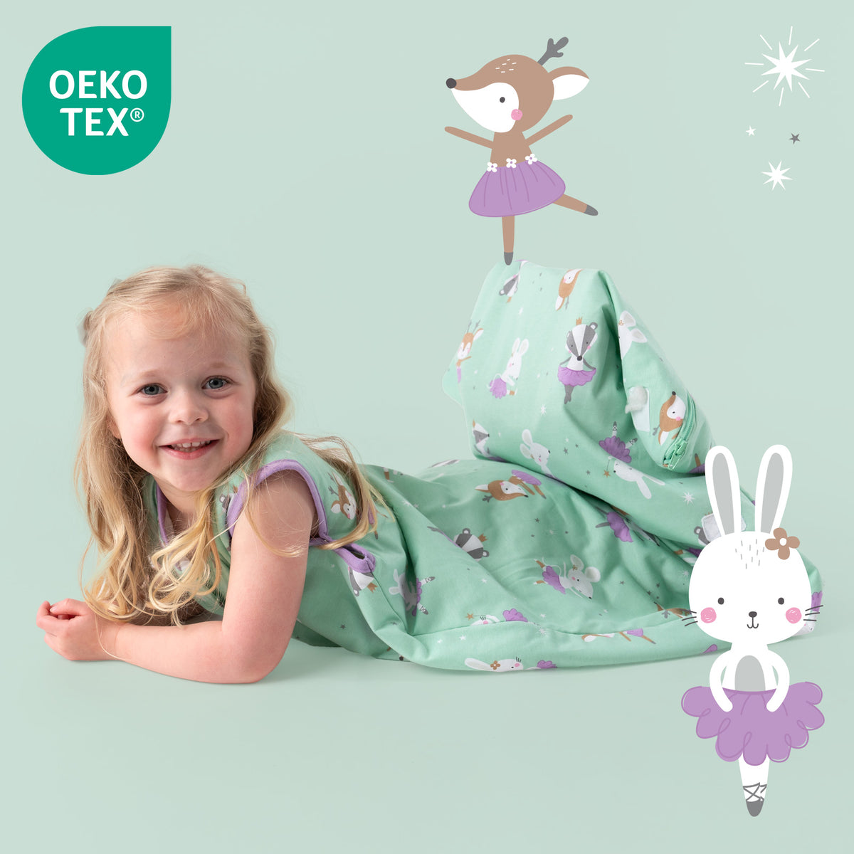 Babyschlafsack 1.0 TOG_Ballerina_OEKOTEX_420