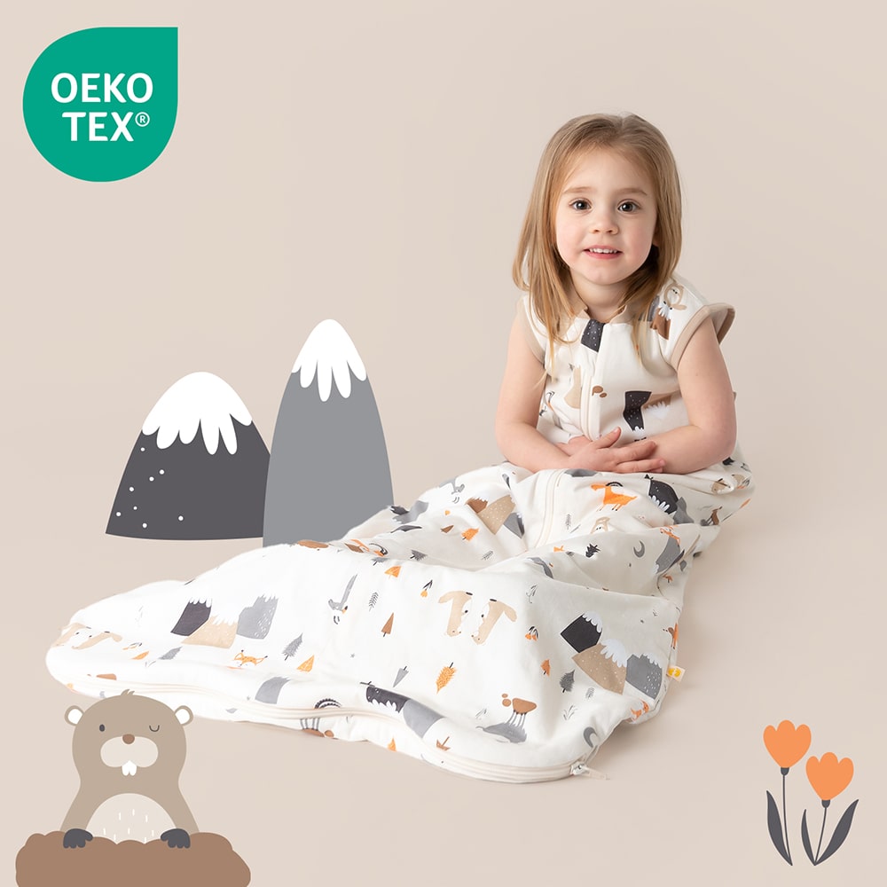 Babyschlafsack 1.0 TOG_Bergtiere_OEKOTEX_420