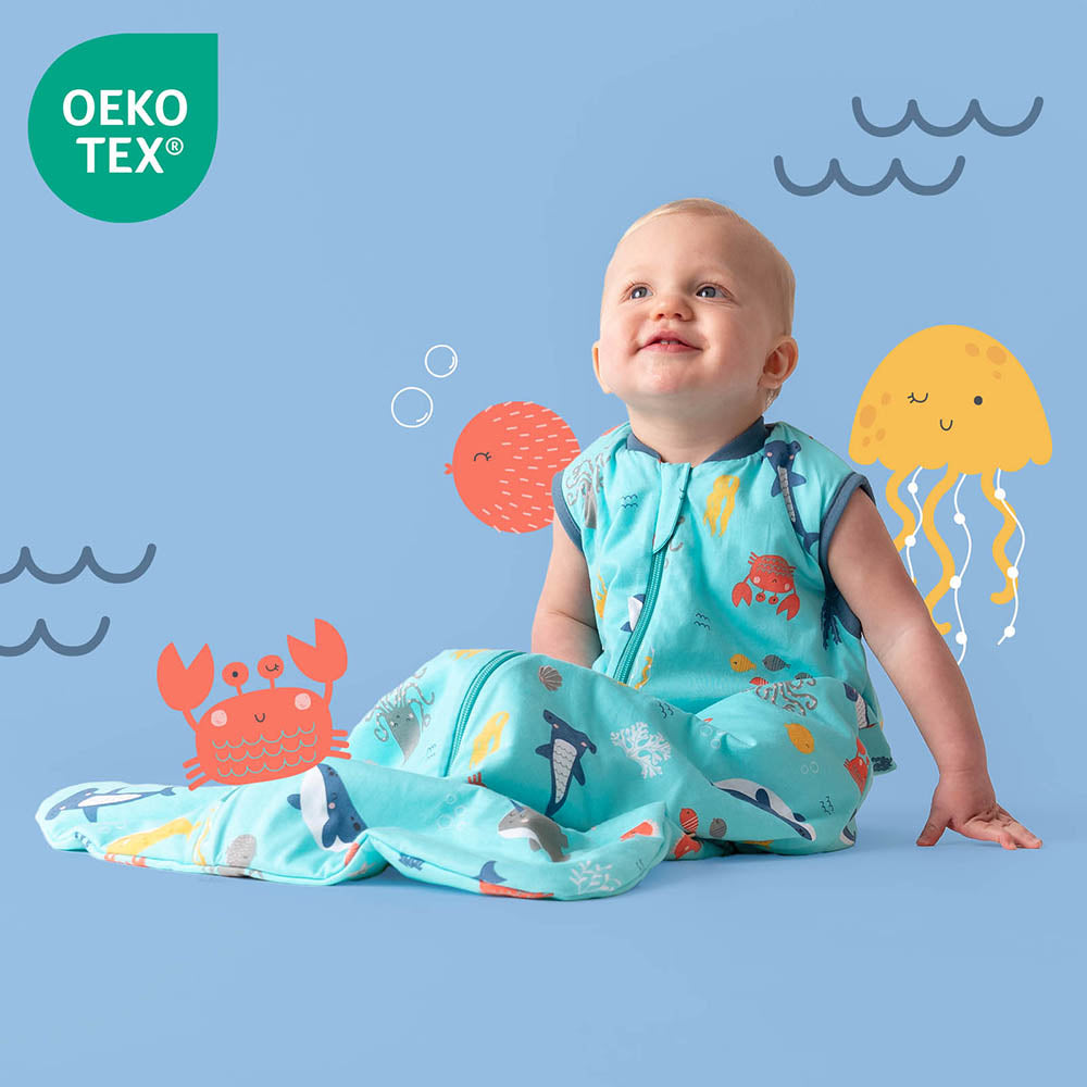 Babyschlafsack 1.0 TOG_Meerestiere_OEKOTEX_420