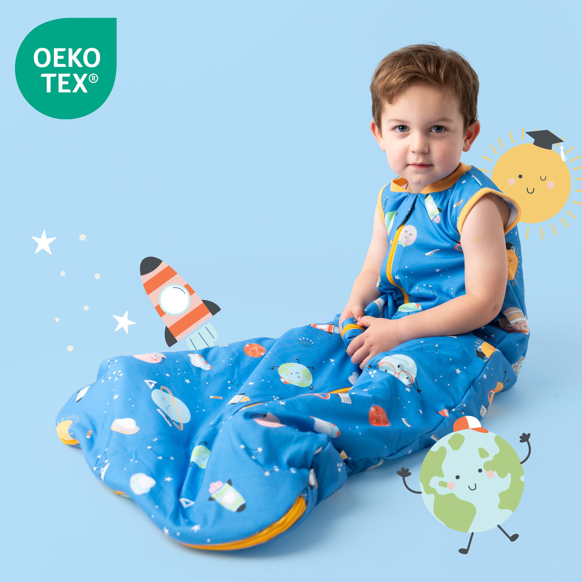 Babyschlafsack 1.0 TOG_Space_OEKOTEX_420