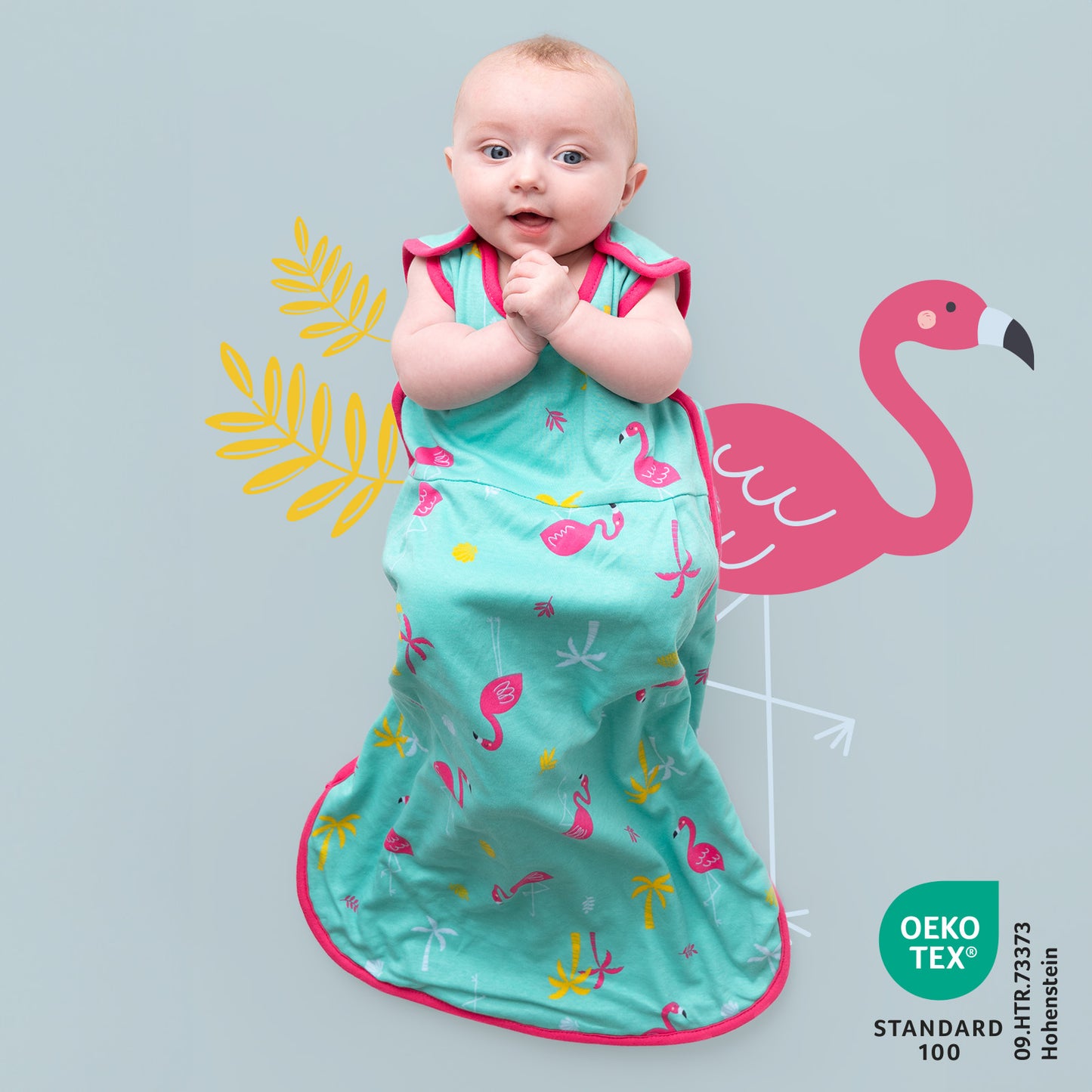 Bio Babyschlafsack 1.0 TOG_Flamingo_421_2 - (Bild-22)