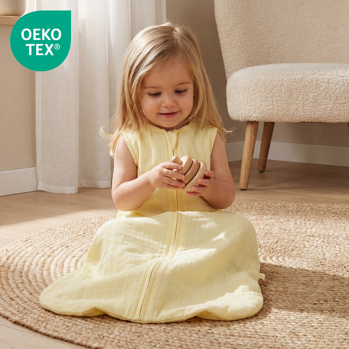 Musselin Babyschlafsack 0.5 Tog_Popcorn_2_423