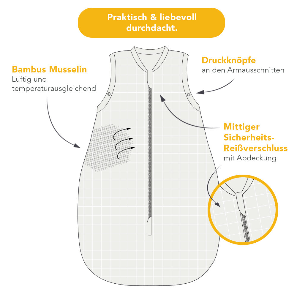 Musselin Babyschlafsack 0.5 Tog_8_423