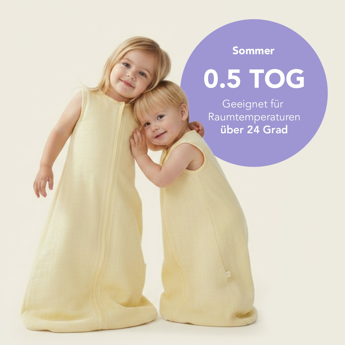 Musselin Babyschlafsack 0.5 Tog_Popcorn_5_423
