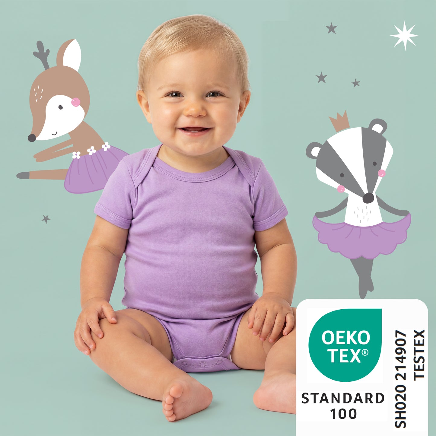 Bio Baby-Bodys kurzarm 5er-Pack_Ballerina_2_430