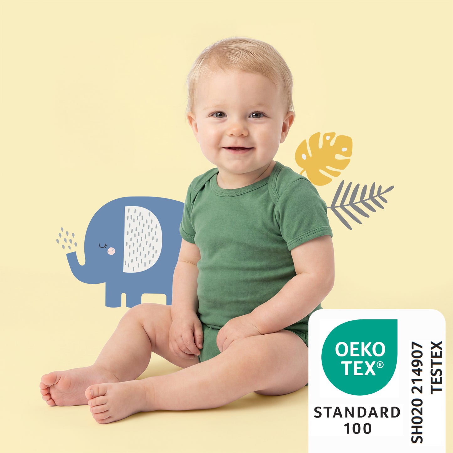 Bio Baby-Bodys kurzarm 5er-Pack_Dschungel_2_430