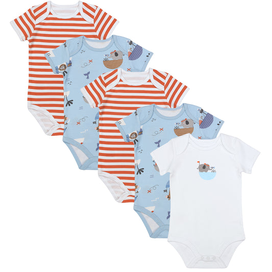 Bio Baby-Bodys kurzarm 5er-Pack_Pirat_1_430