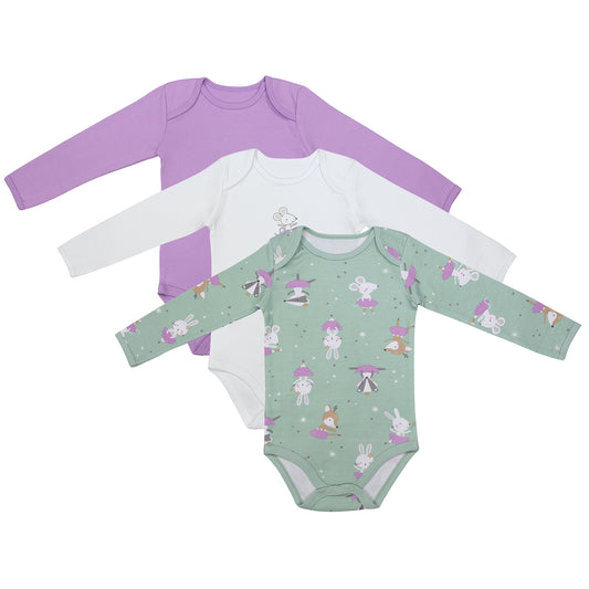 Bio Baby-Bodys langarm 3er-Pack_Ballerina_1_434