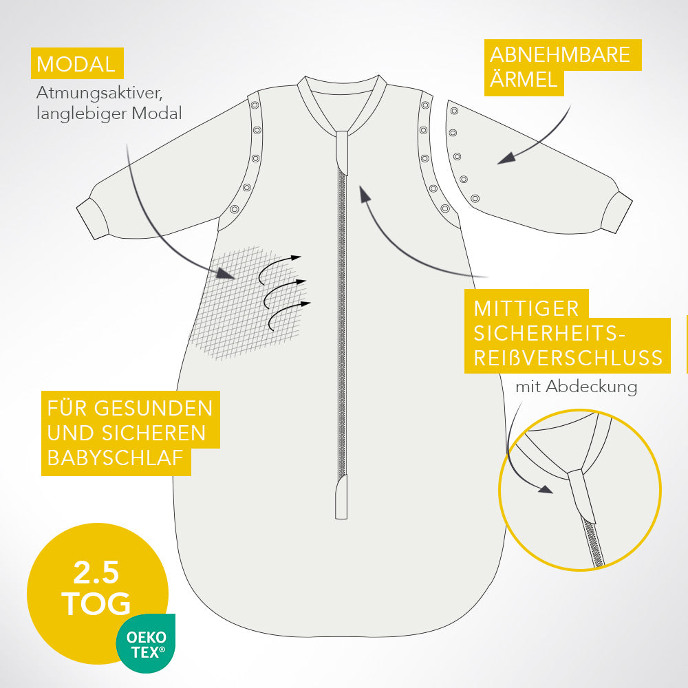 Babyschlafsack, 2.5 TOG