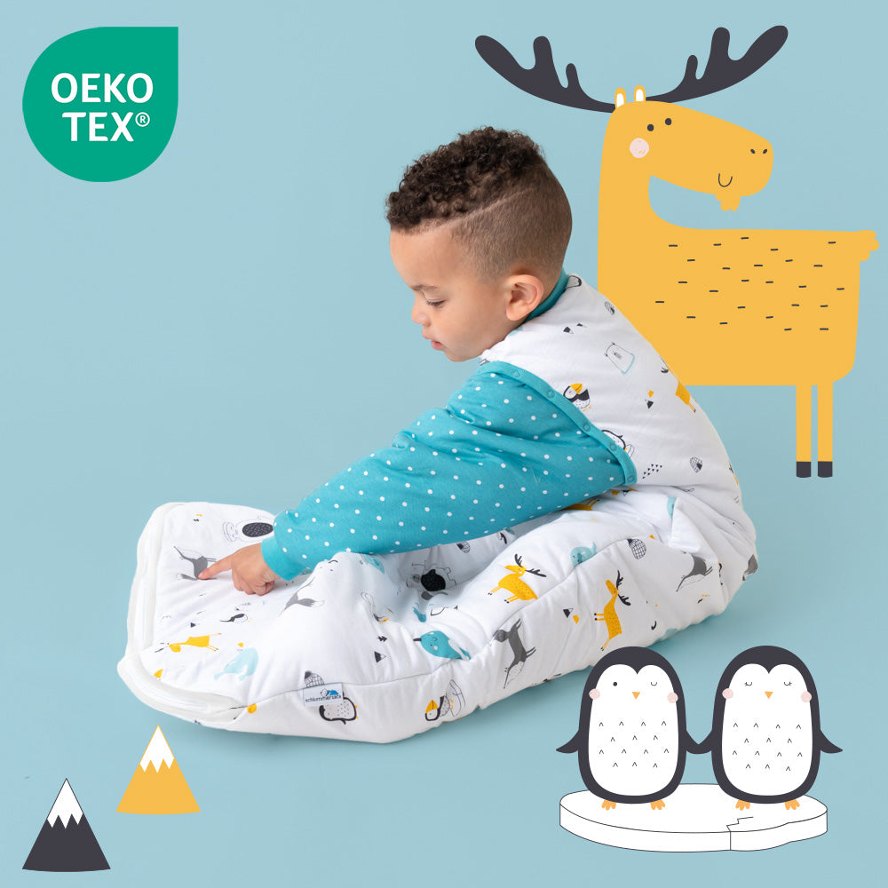 Bio Babyschlafsack 2.5 TOG_Polarfreunde_OEKOTEX_466