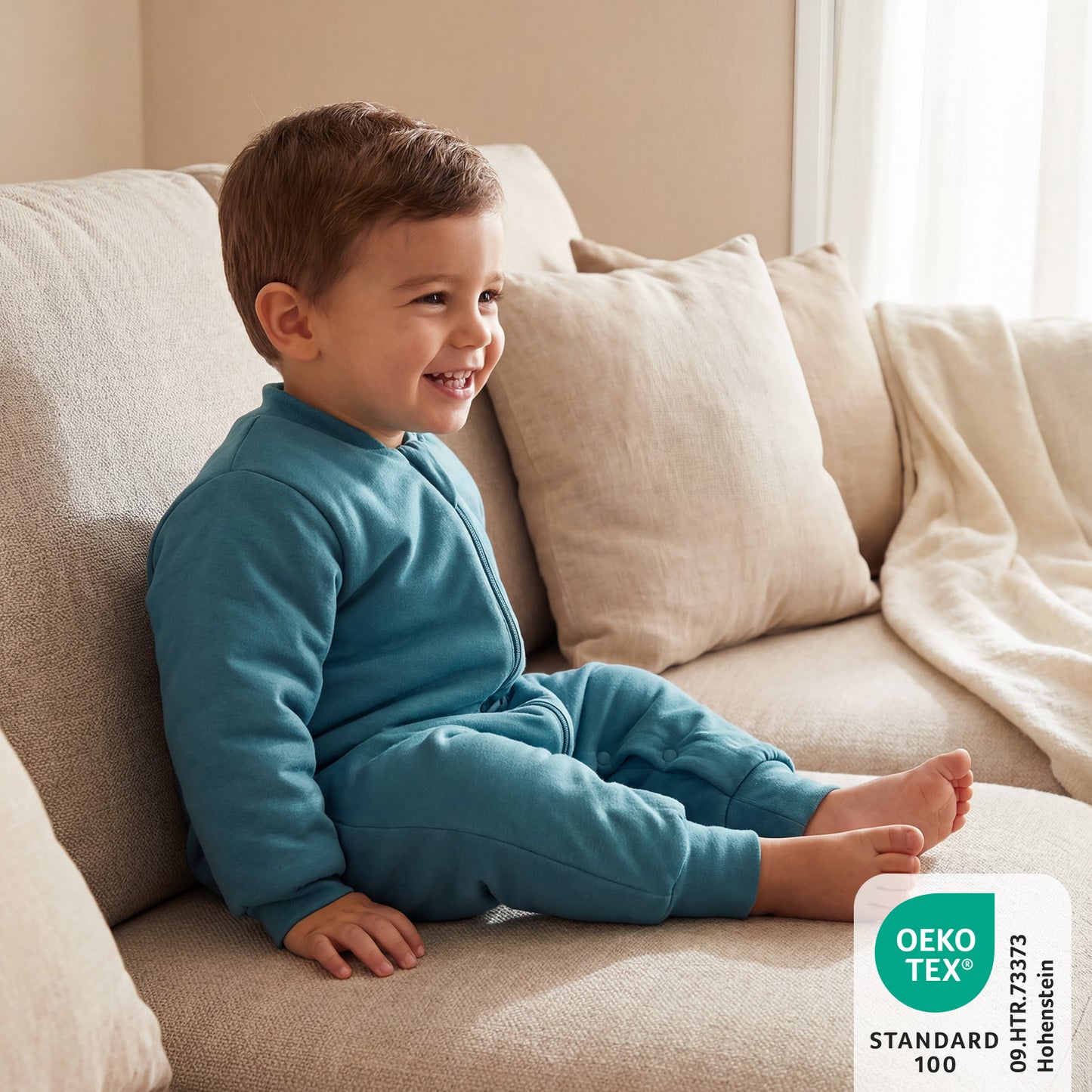 Schlafsack mit Füßen 3.5 TOG_Petrol_470_2 - (Bild-18)