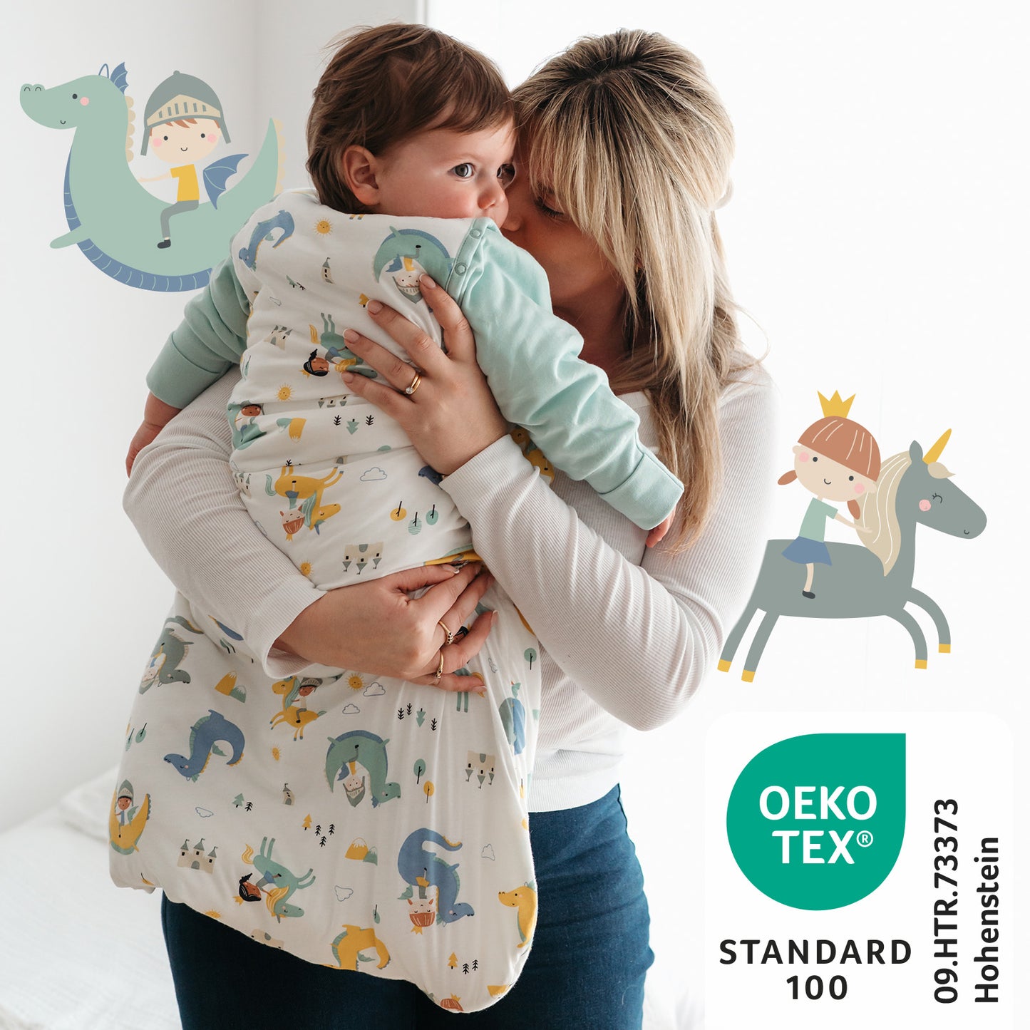 Babyschlafsack 3.5 TOG_Fantasia_OEKOTEX_471