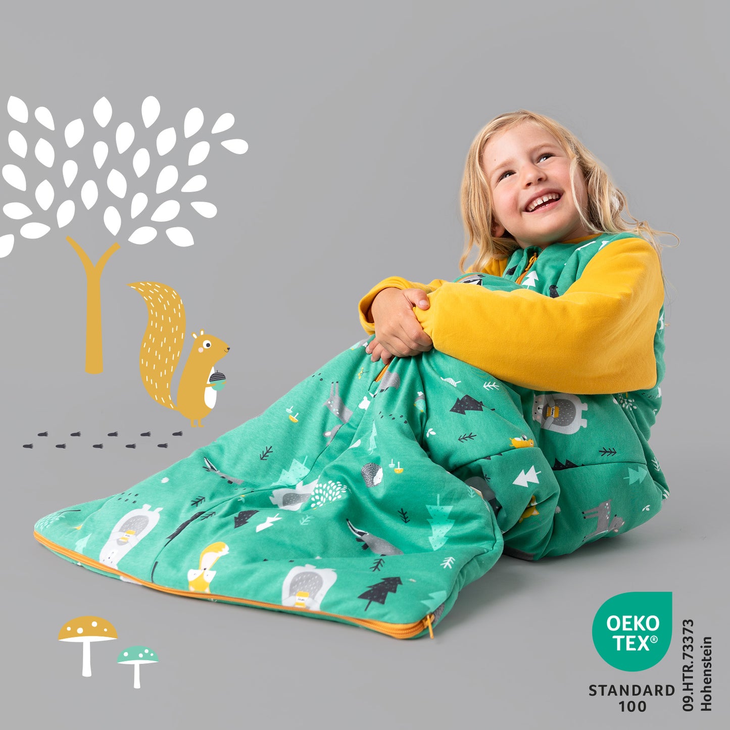 Bio Babyschlafsack 3.5 TOG_Waldtiere_472_2 - (Bild-14)