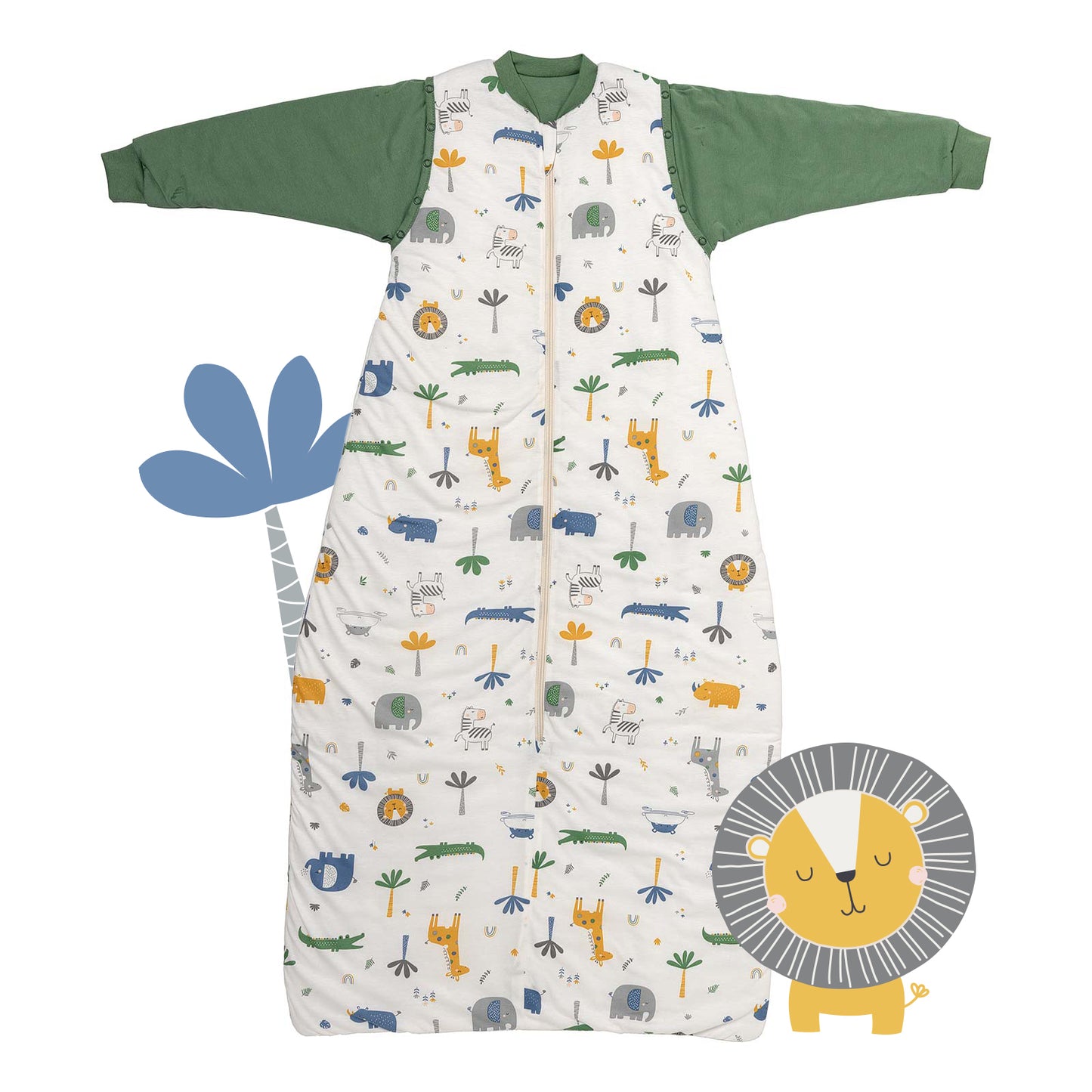 Babyschlafsack 1.0 TOG_Dschungel_Vorderseite_1187