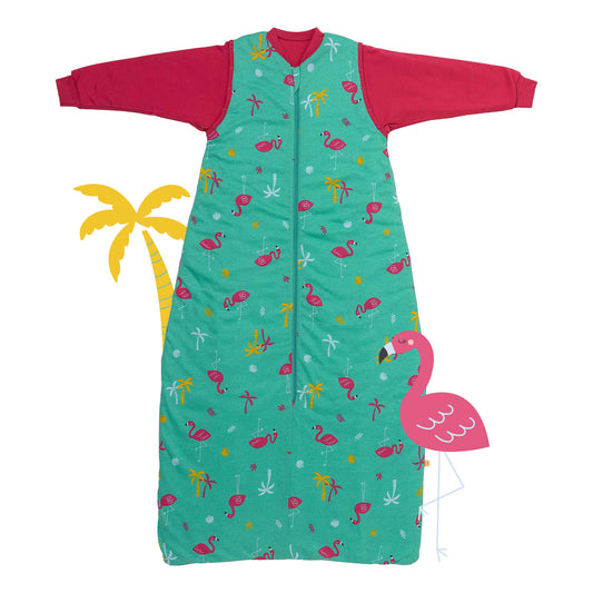 Bio Babyschlafsack, 2.5 TOG Flamingo - (Bild-7)