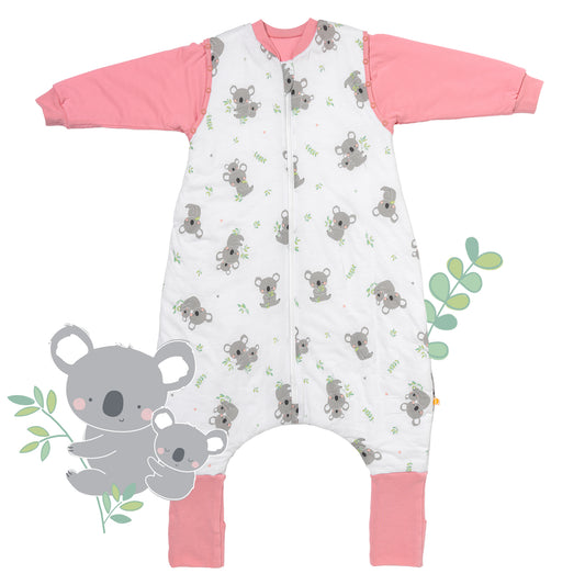 Schlafsack mit Füßen und umklappbaren Bündchen, 2.5 TOG Koala - (Bild-25)