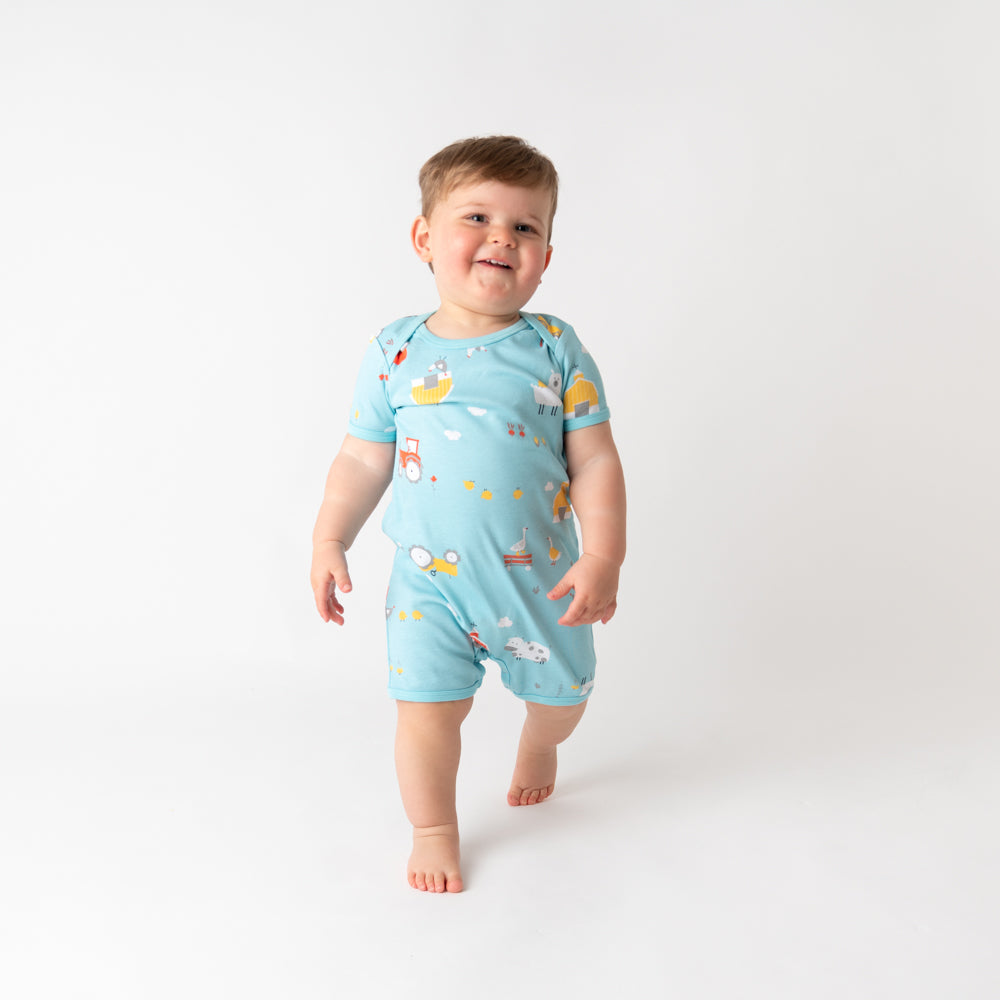 Bio Baby-Strampler kurzarm 2er-Pack_Bauernhof_4_439