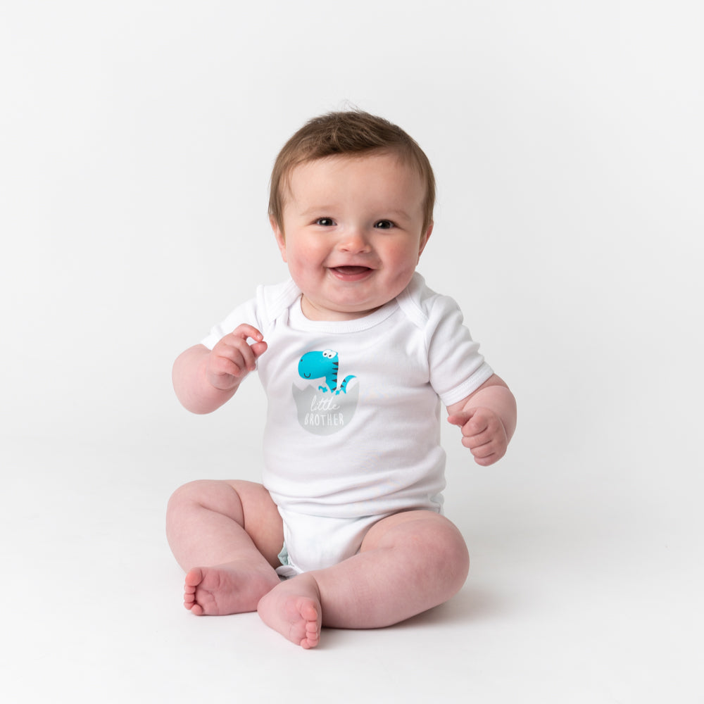 Bio Baby-Body Slogan kurzarm