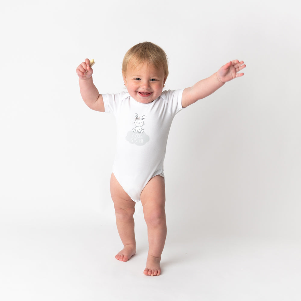 Bio Baby-Body Slogan kurzarm